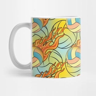 Volleyball Pattern Mug